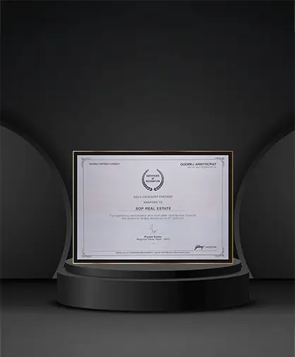 Silver Oak Properties INDIA Achievements - Awards by GODREJ